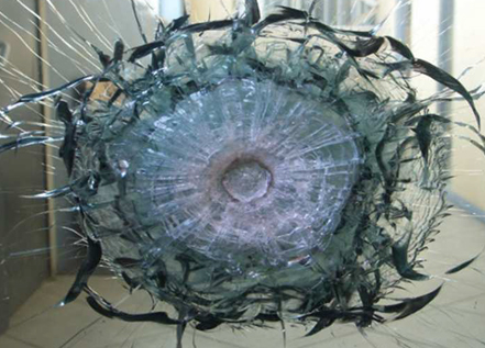 الزجاج المضاد للرصاص